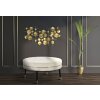Mauro Ferretti wandpaneel Abstract 90,5x3,5x50 cm goudkleurig