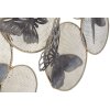 Mauro Ferretti wandpaneel Butterfly Dark 66x5x38 cm grijs beige