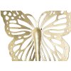 Mauro Ferretti wanddecoratie vlinders set 4 st. 35x2x2916x2x12 cm goudkleurig