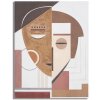 Mauro Ferretti muurschildering Etnisch Gezicht 60x2,7x80 cm veelkleurig