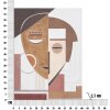 Mauro Ferretti muurschildering Etnisch Gezicht 60x2,7x80 cm veelkleurig