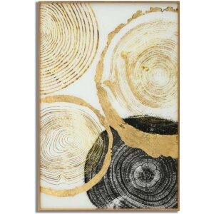 Mauro Ferretti Glazen foto met lijst Woody 60x3,5x90 cm...