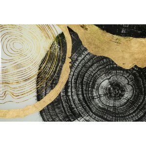 Mauro Ferretti Glazen foto met lijst Woody 60x3,5x90 cm veelkleurig