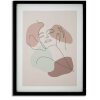 Mauro Ferretti kunstdruk met lijst Face 35x2x47 cm veelkleurig