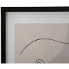 Mauro Ferretti kunstdruk met lijst Face 35x2x47 cm veelkleurig