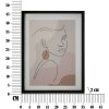 Mauro Ferretti kunstdruk met lijst Face 35x2x47 cm veelkleurig