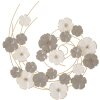 Mauro Ferretti wandpaneel Lotly 63,5x5x67,9 cm wit grijs