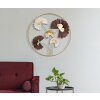 Mauro Ferretti wandpaneel Reddy Round Ø 61x5,7 cm veelkleurig