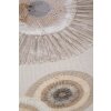 Mauro Ferretti muurschildering Circly met applicaties 50x3,2x100 cm crèmekleurig