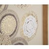Mauro Ferretti muurschildering Circly met applicaties 45x3,2x60 cm crèmekleurig