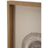 Mauro Ferretti muurschildering Circly met applicaties 45x3,2x60 cm crèmekleurig