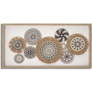 Mauro Ferretti muurschildering Marcy 70x2,8x35 cm...