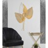 Mauro Ferretti wandpaneel herfstblad 53x4x84,5 cm goudkleurig