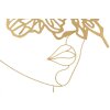 Mauro Ferretti wandpaneel Golden face 60x1x80 cm goudkleurig