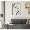 Mauro Ferretti wandpaneel handen 60x1x90 cm zwart