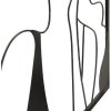 Mauro Ferretti wandpaneel Elegant 60x1x80 cm zwart