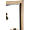 Mauro Ferretti wandpaneel Girish 30x2,5x60 cm bruin zwart