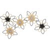 Mauro Ferretti wandpaneel Flow 60x4x35 cm naturel zwart