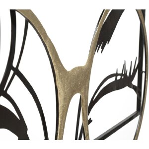 Mauro Ferretti wandpaneel bril 89,5x3,8x41,3 cm zwart