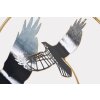 Mauro Ferretti wandpaneel vogel 91x7x50 cm veelkleurig