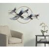Mauro Ferretti wandpaneel vogel 91x7x50 cm veelkleurig