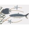 Mauro Ferretti wandpaneel zeester 95,3x5x53,3 cm blauw