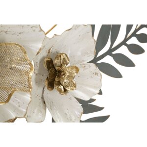 Mauro Ferretti wandpaneel Greak 90,2x7,6x41,9 cm crème goud