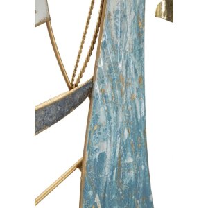 Mauro Ferretti wandpaneel Vela Colour 51,4x4x87 cm blauw wit