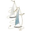Mauro Ferretti wandpaneel Vela Colour 51,4x4x87 cm blauw wit