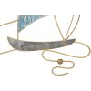 Mauro Ferretti wandpaneel Vela Colour 51,4x4x87 cm blauw wit