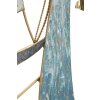 Mauro Ferretti wandpaneel Vela Colour 51,4x4x87 cm blauw wit