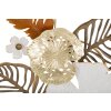 Mauro Ferretti wandpaneel boeket bloemen 50,8x7x87 cm goud wit