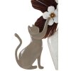 Mauro Ferretti wandpaneel cat 54,6x8,9x59,7 cm veelkleurig