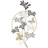 Mauro Ferretti wanddecoratie Lixy 50,2x5,1x92 cm zwart wit goudkleurig