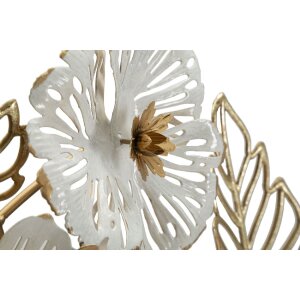Mauro Ferretti wandpaneel Whity 54x6,4x73,7 cm witgoudkleurig