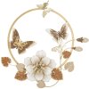 Mauro Ferretti wanddecoratie Rouns 58,4x5,1x63,5 cm beige goudkleurig