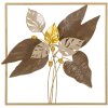 Mauro Ferretti wandpaneel Browy 50,2x5,1x50,2 cm bruin goud