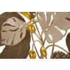 Mauro Ferretti wandpaneel Browy 50,2x5,1x50,2 cm bruin goud