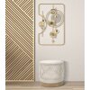 Mauro Ferretti wandpaneel Goldy 49,5x3,8x80 goud