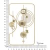 Mauro Ferretti wandpaneel Goldy 49,5x3,8x80 goud