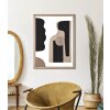 Mauro Ferretti MDF wandpaneel Astry 60x2x80 cm naturel zwart