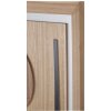 Mauro Ferretti MDF wandpaneel Astry 60x2x80 naturel zwart