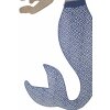 Mauro Ferretti wandpaneel Sirena 30,5x2x60 cm blauw naturel