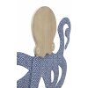 Mauro Ferretti wandpaneel octopus 41x1,5x57 cm blauw naturel