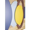 Mauro Ferretti wandpaneel hout kleur 80x2,5x50 cm veelkleurig