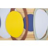 Mauro Ferretti wandpaneel hout kleur 80x2,5x50 cm veelkleurig