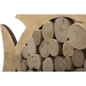 Mauro Ferretti hangdecoratie vis Nature 42,5x2x28,5 cm naturel