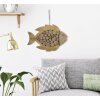 Mauro Ferretti hangdecoratie vis Nature 42,5x2x28,5 cm naturel
