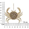Mauro Ferretti hangdecoratie krab Nature 35x2x31 cm naturel