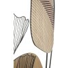 Mauro Ferretti wandpaneel Tali 70x3x100 cm zwart bruin